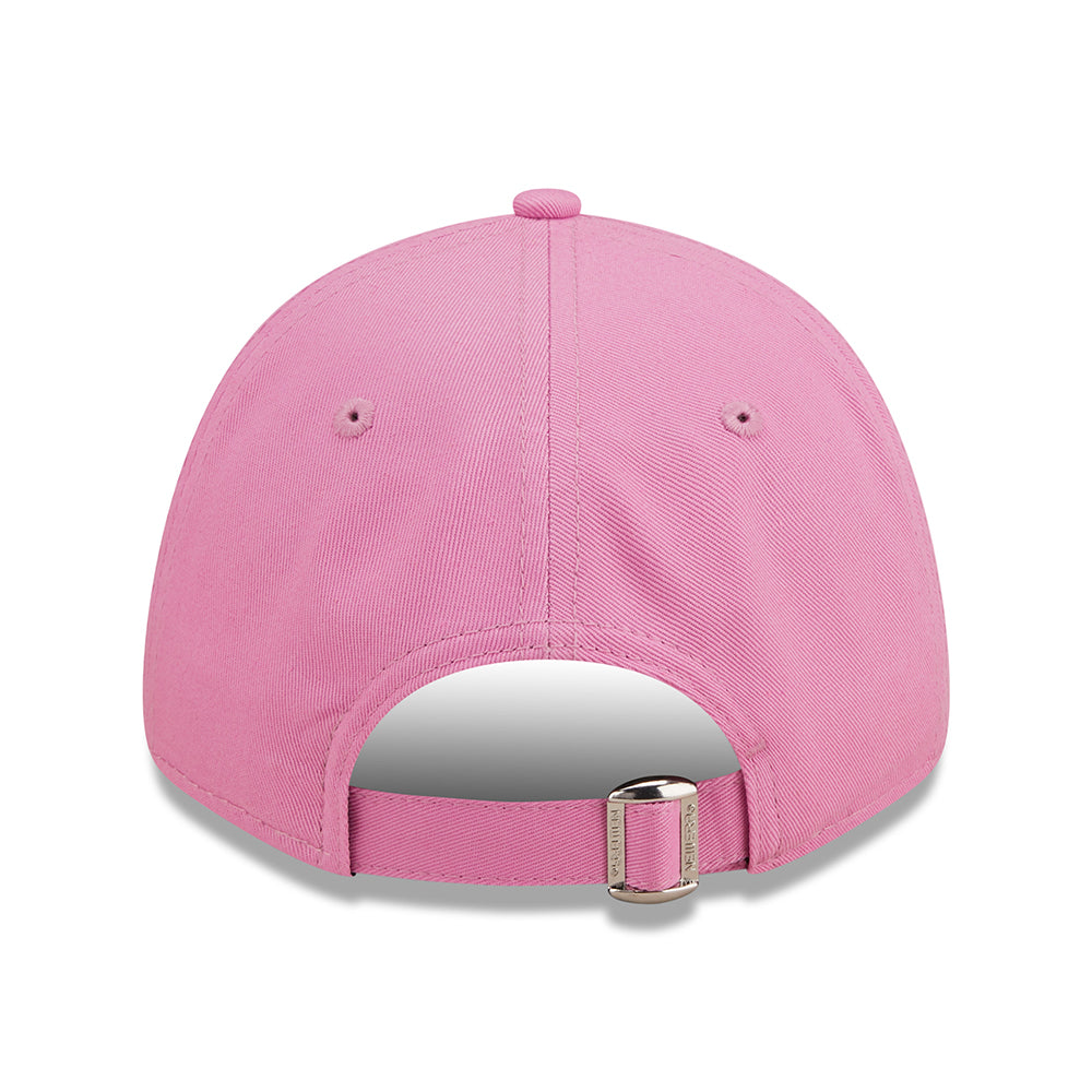 New Era Womens 9FORTY New York Yankees Baseball Cap - MLB League Essential - Pink-Light Pink