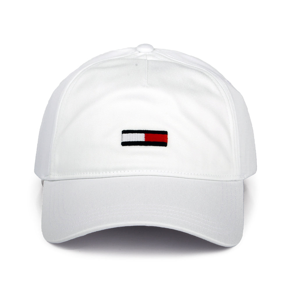 Tommy Hilfiger Hats TJM Flag Baseball Cap - White