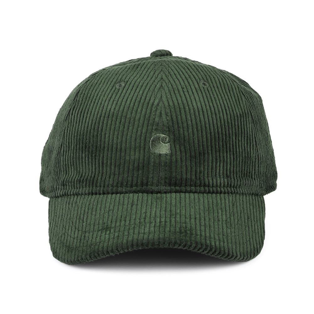 Carhartt WIP Hats Harlem Corduroy Baseball Cap - Olive