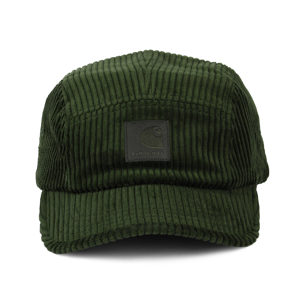 Carhartt WIP Hats Erie Jumbo Cord 5 Panel Cap - Olive