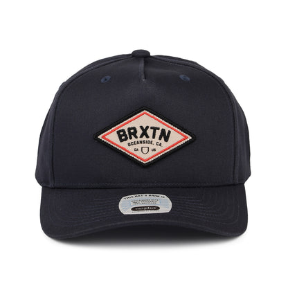 Brixton Hats Tremont C NetPlus MP Snapback Cap - Washed Navy