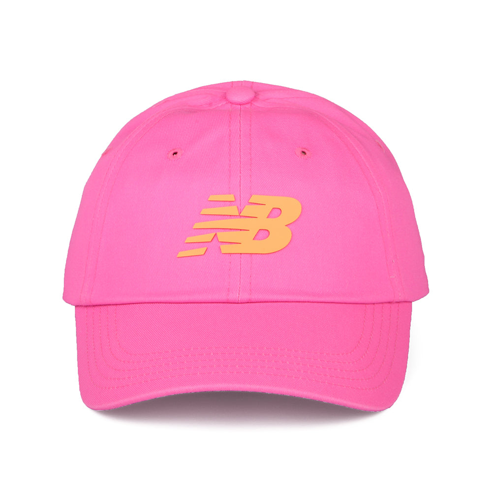 New Balance Hats Curved Brim Snapback Cap - Pink