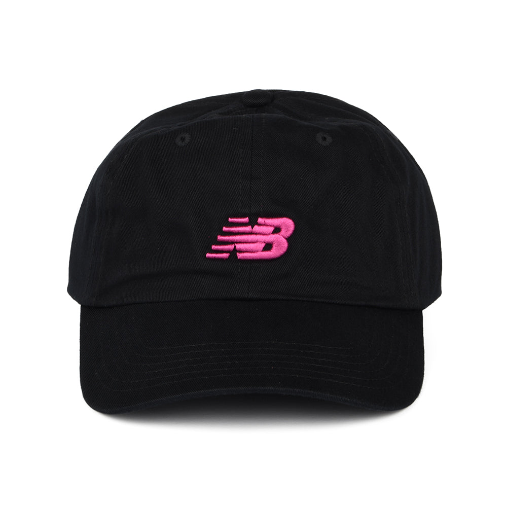 New Balance Hats Classic NB Curved Brim Baseball Cap - Black-Pink