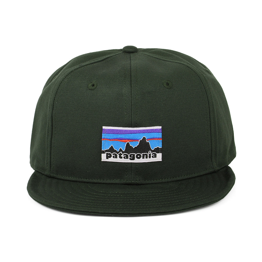 Patagonia Hats Scrap Everyday OG Legacy Label Organic Cotton Baseball Cap - Forest