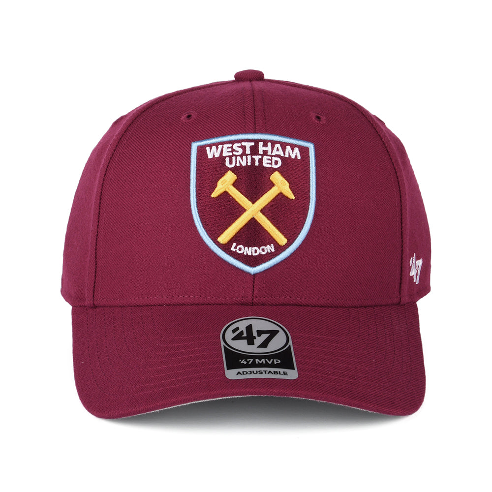 47 Brand West Ham United FC Baseball Cap - MVP - Maroon