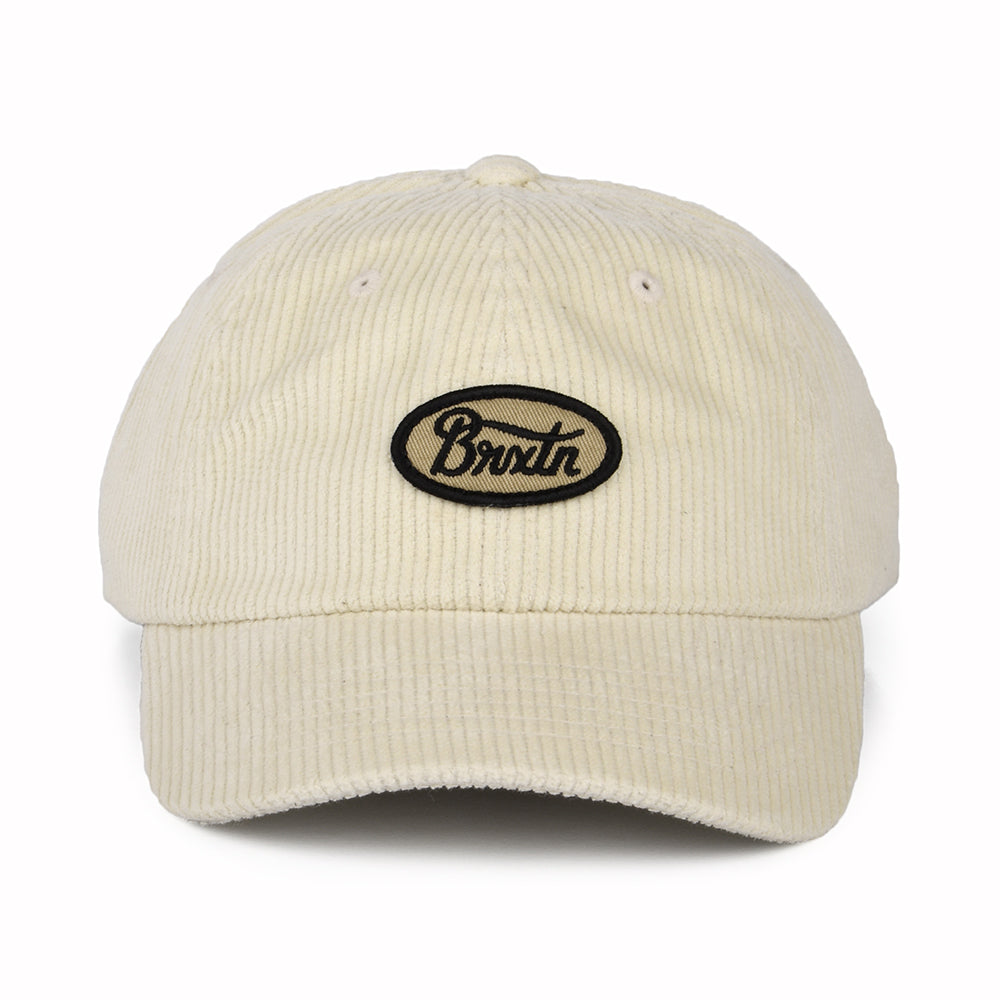 Brixton Hats Parsons LP Corduroy Baseball Cap - Sand