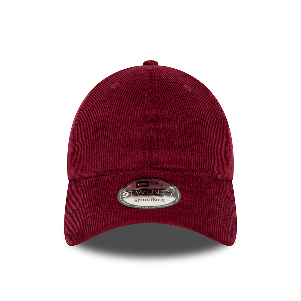 New Era 9TWENTY Baseball Cap - NE Cord - Cardinal