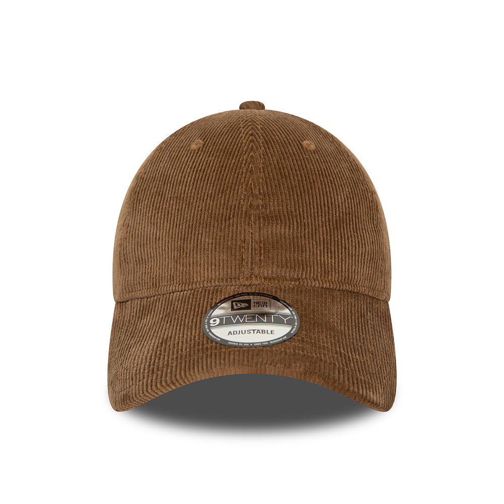 New Era 9TWENTY Baseball Cap - NE Cord - Brown