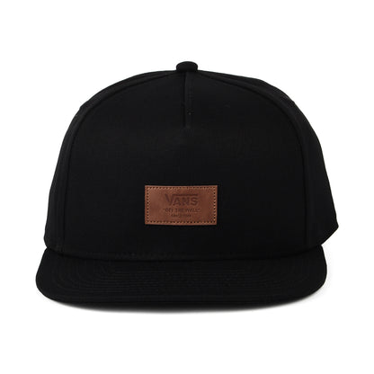 Vans Hats Off The Wall Patch Snapback Cap - Black