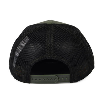 Timberland Hats Mountain Line Patch Trucker Cap - Olive