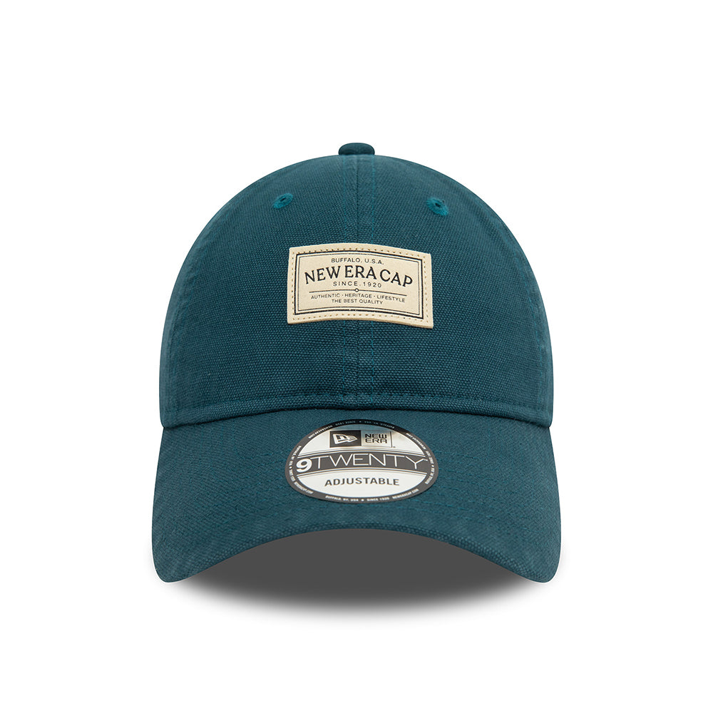 New Era 9TWENTY Cotton Baseball Cap - NE Canvas - Dark Teal