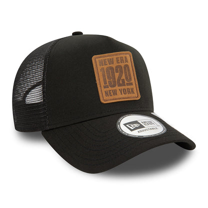 New Era NE Repreve A-Frame Trucker Cap - Black