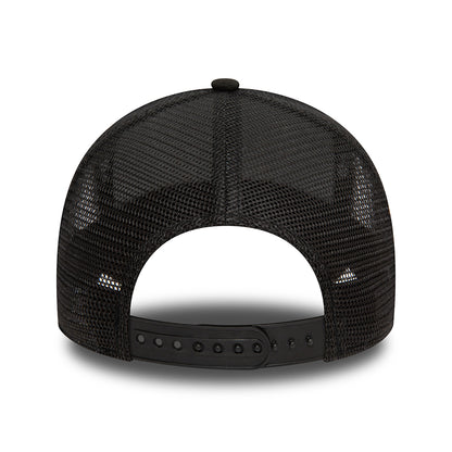 New Era NE Repreve A-Frame Trucker Cap - Black