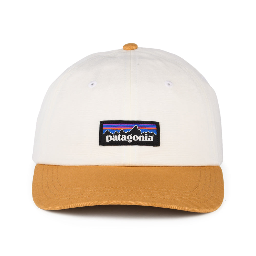 Patagonia Hats P-6 Label Trad Organic Cotton Baseball Cap - Cream-Mustard