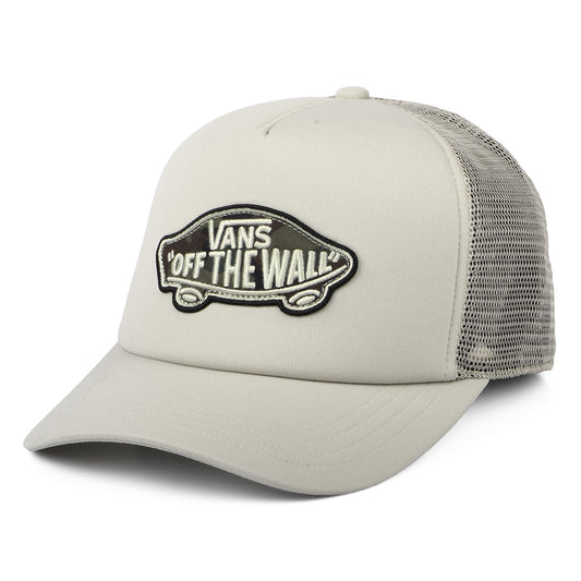 Vans Hats Classic Patch Curved Brim Trucker Cap - Light Forest