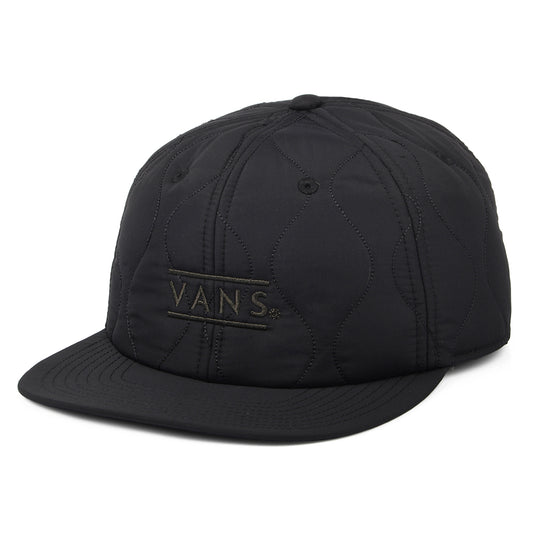 Vans Hats Half Box Low Quilted Baseball Cap - Black