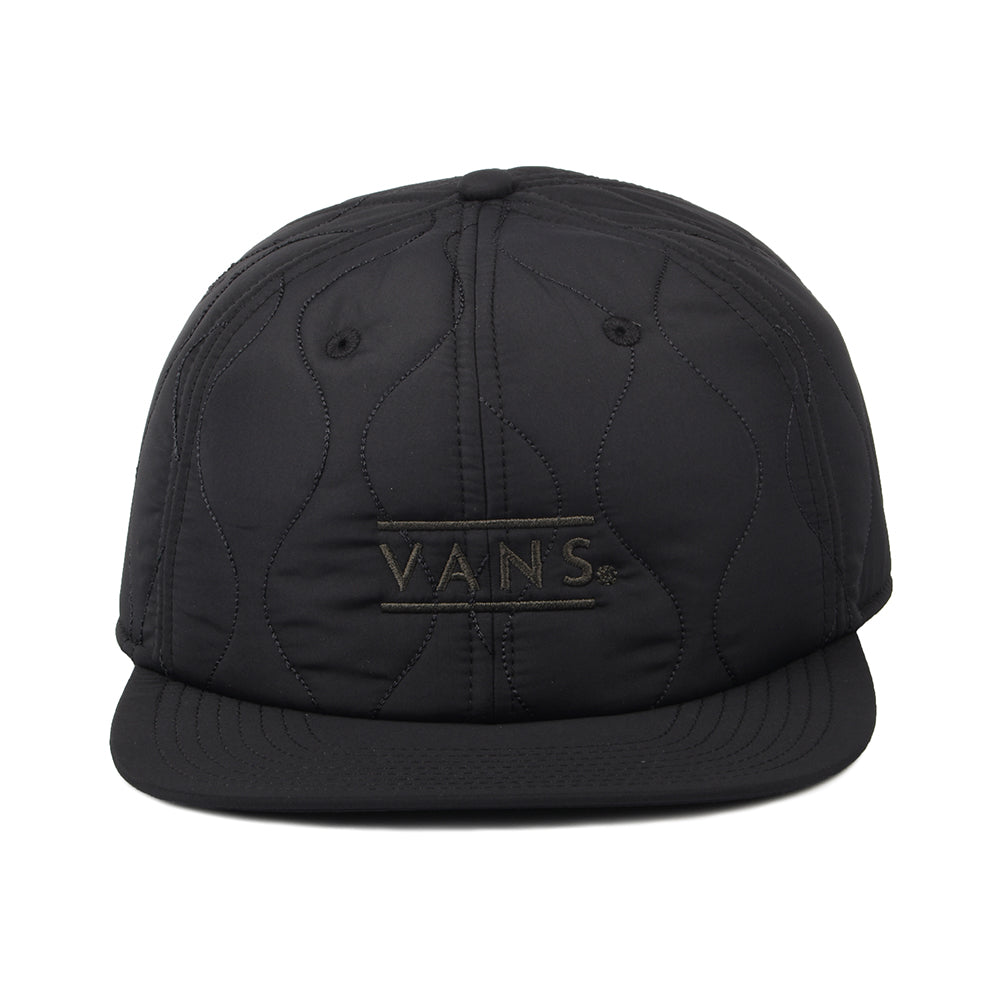 Vans Hats Half Box Low Quilted Baseball Cap - Black