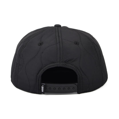 Vans Hats Half Box Low Quilted Baseball Cap - Black