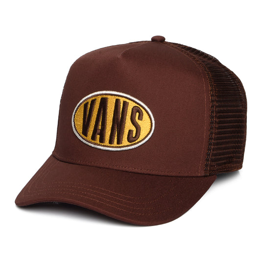 Vans Hats Spray On Trucker Cap - Chocolate