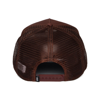 Vans Hats Spray On Trucker Cap - Chocolate