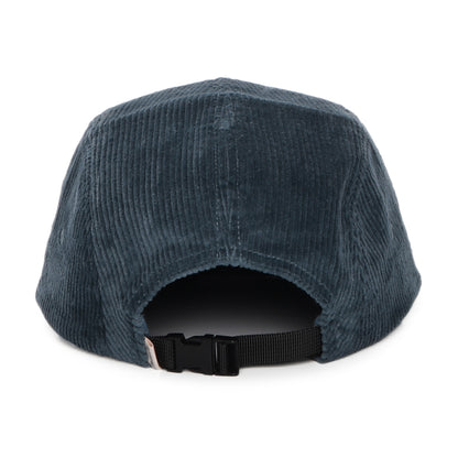 Barts Hats Hardford Corduroy 5 Panel Cap - Navy Blue