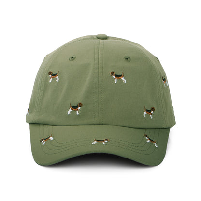 Barts Hats Maderra Beagles Baseball Cap - Olive