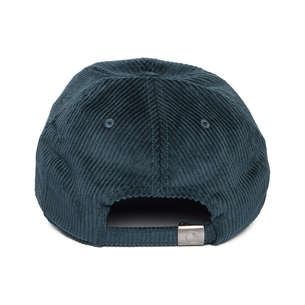 Carhartt WIP Hats Harlem Wide Wale Corduroy Baseball Cap - Teal