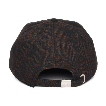 Carhartt WIP Hats Truman Herringbone Baseball Cap - Chocolate-Black