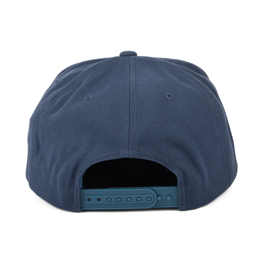 Brixton Hats Oath III Snapback Cap - Slate Blue