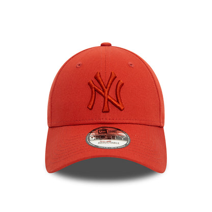 New Era 9FORTY New York Yankees Baseball Cap - MLB League Essential - Rust-Rust