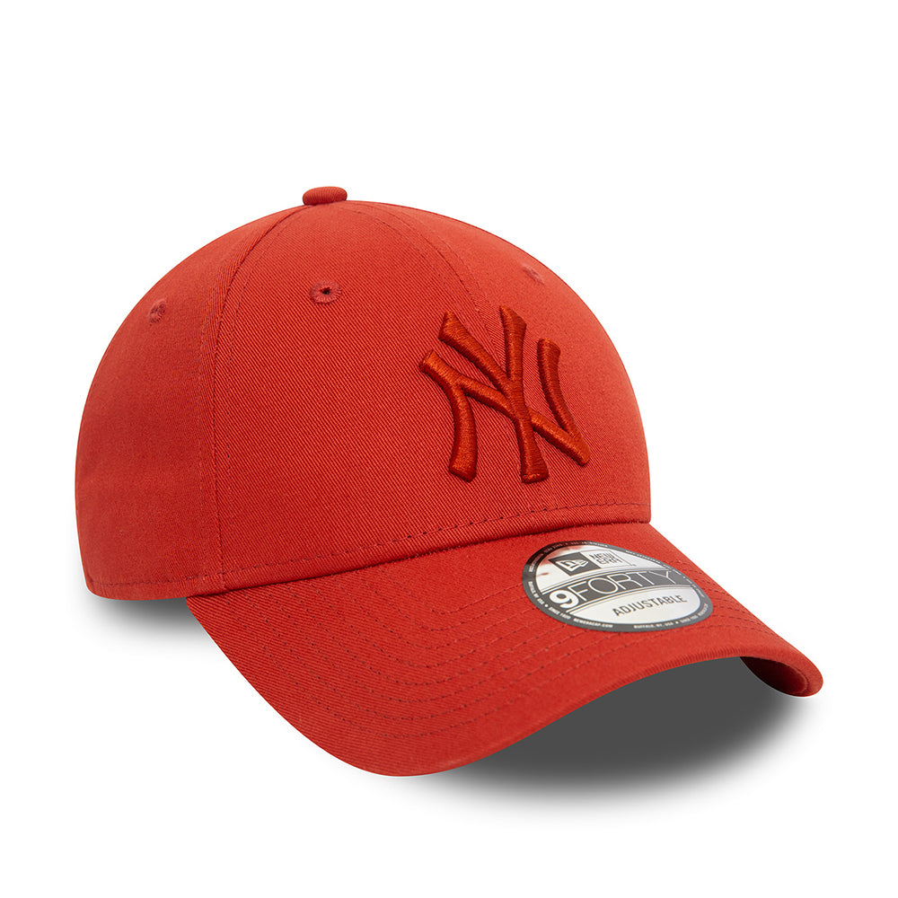 New Era 9FORTY New York Yankees Baseball Cap - MLB League Essential - Rust-Rust