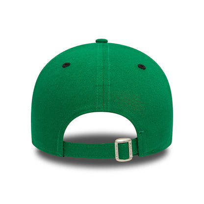 New Era 9FORTY Boston Celtics Baseball Cap - NBA Side Patch - Green-Black