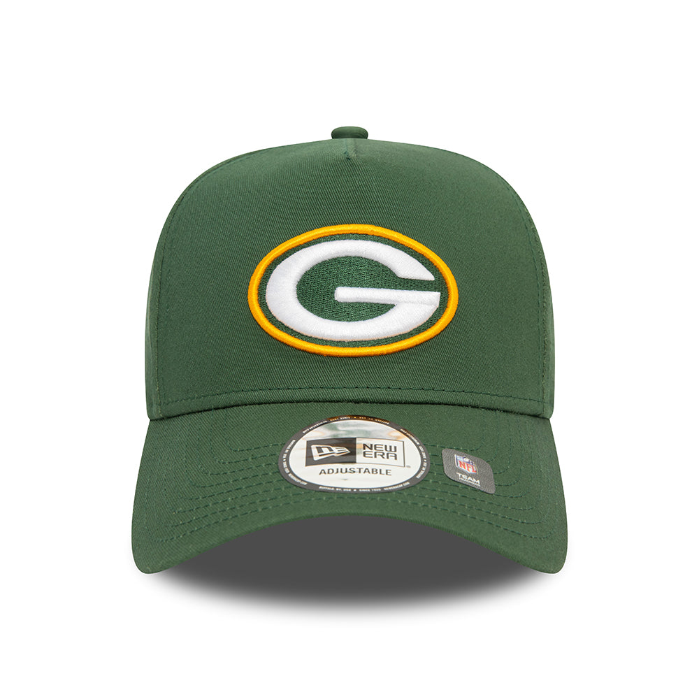 New Era Green Bay Packers A-Frame Snapback Cap - NFL OTC - Green