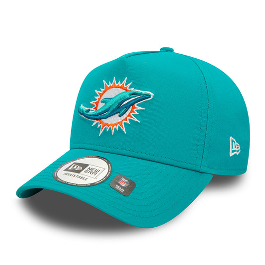 New Era Miami Dolphins A-Frame Snapback Cap - NFL OTC - Teal