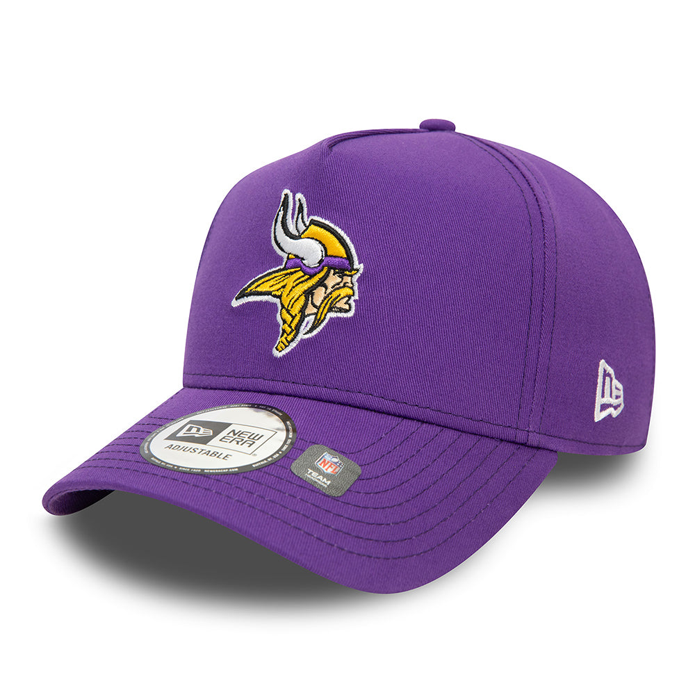 New Era Minnesota Vikings A-Frame Snapback Cap - NFL OTC - Purple