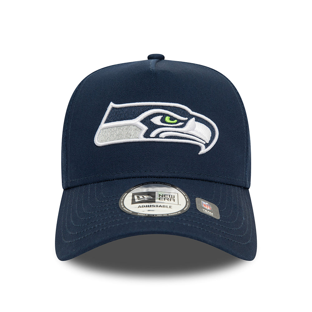 New Era Seattle Seahawks A-Frame Snapback Cap - NFL OTC - Navy Blue