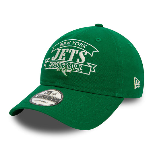 New Era 9TWENTY New York Jets Baseball Cap - NFL Retro - Green