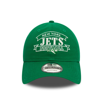 New Era 9TWENTY New York Jets Baseball Cap - NFL Retro - Green