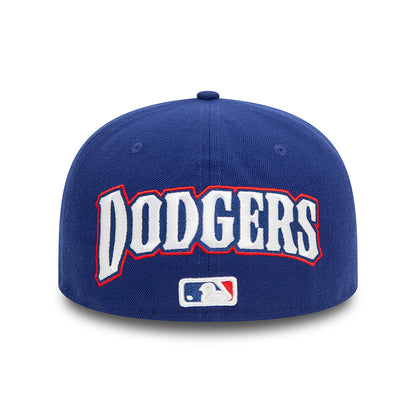 New Era 59FIFTY L.A. Dodgers Baseball Cap - MLB Upside Down AOP - Royal Blue-White