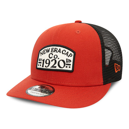 New Era 9FIFTY Pre-curved Trucker Cap - Rust-Black