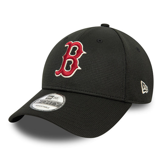 New Era 9FORTY Boston Red Sox Baseball Cap - MLB Pivot Knit - Black