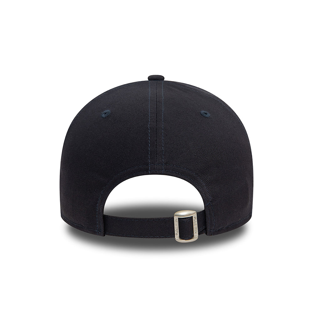 New Era 9FORTY New York Yankees Baseball Cap - MLB Team Outline - Navy-Lime