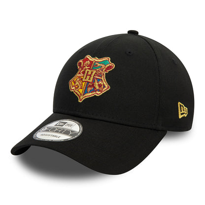 New Era 9FORTY Hogwarts Baseball Cap - Harry Potter - Black