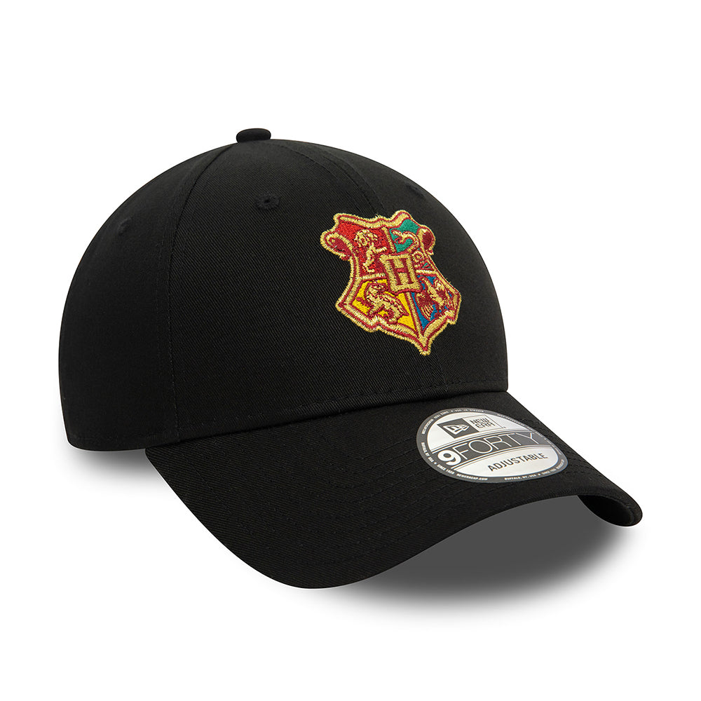 New Era 9FORTY Hogwarts Baseball Cap - Harry Potter - Black