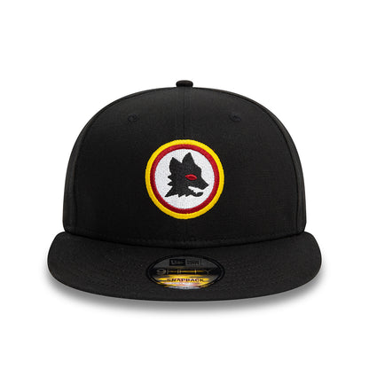 New Era 9FIFTY AS Roma Snapback Cap - Lupetto - Black