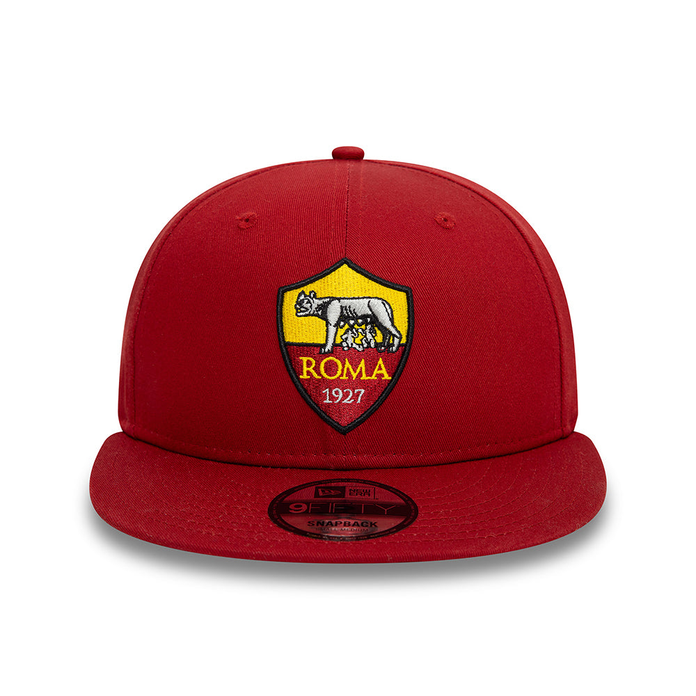 New Era 9FIFTY AS Roma Snapback Cap - Core - Red