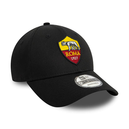 New Era 9FORTY AS Roma Baseball Cap - Core - Black