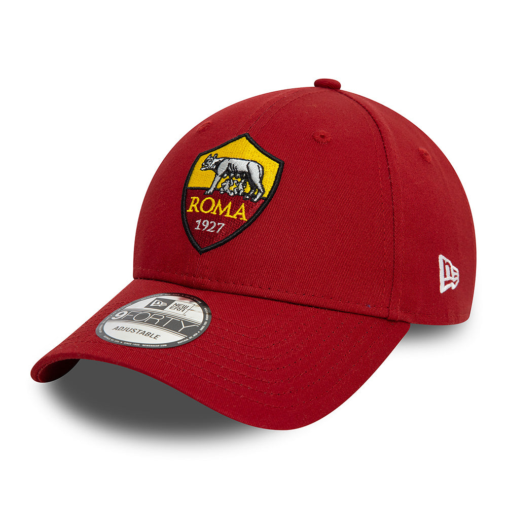 New Era 9FORTY AS Roma Baseball Cap - Core - Red