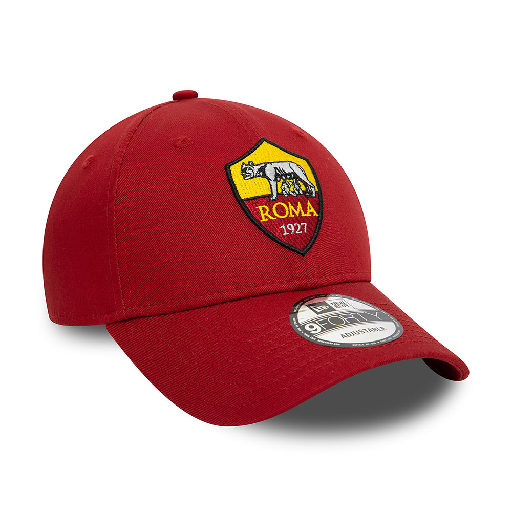 New Era 9FORTY AS Roma Baseball Cap - Core - Red