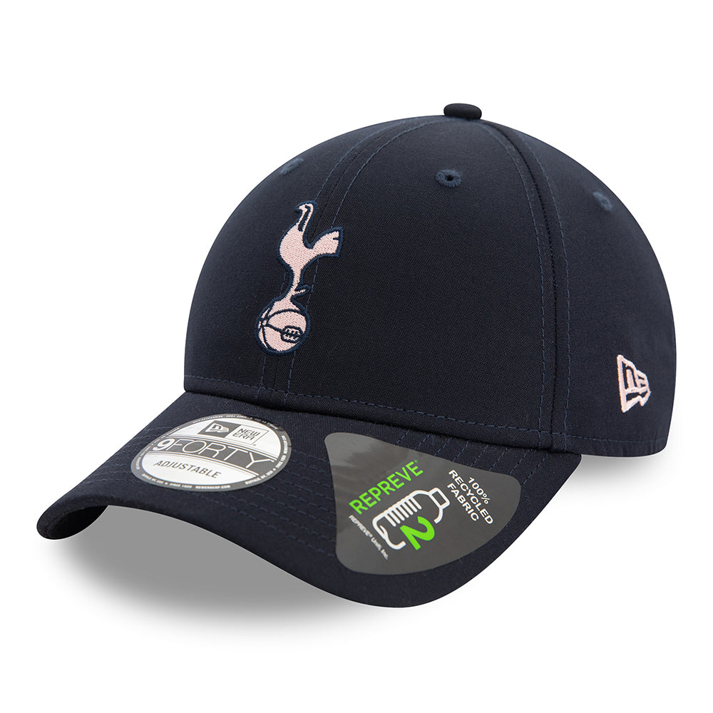 New Era 9FORTY Tottenham Hotspur FC Baseball Cap - Repreve - Navy-Light Pink